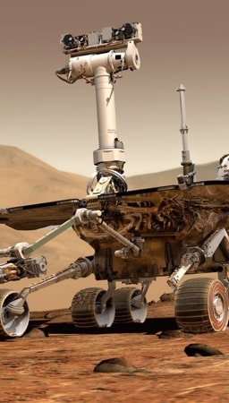 mars robot vehcile