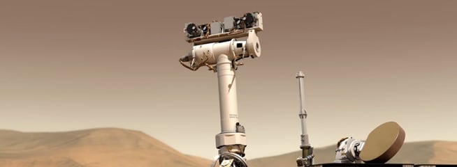 mars robot vehcile